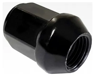 Produktbild von 20 Radmutter M12x1,5 60° Kegelbund geschlossen schwarz SW 19mm 20-