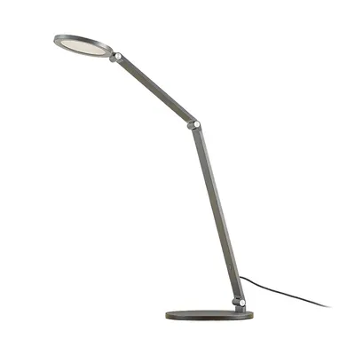 Produktbild von Lucande LED-Schreibtischlampe Mion, 41 cm, rund, dimmbar