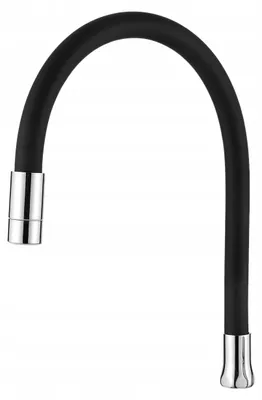 Produktbild von Invena Küchenarmatur Auslauf Flexibel Chrom/Schwarz