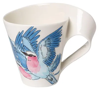 Obrázok produktu pre NewWave Caffè, hrnček "Lilac Breasted Roller" s rúčkou (darčeková krabička), rozmer 130 x 95 | Villeroy & Boch | Číslo položky: 1042009100 | EAN: 4003686325913