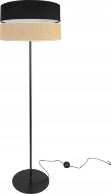 Obrázek produktu pro Stojací lampa s kovovým stínidlem, 40 cm, černá