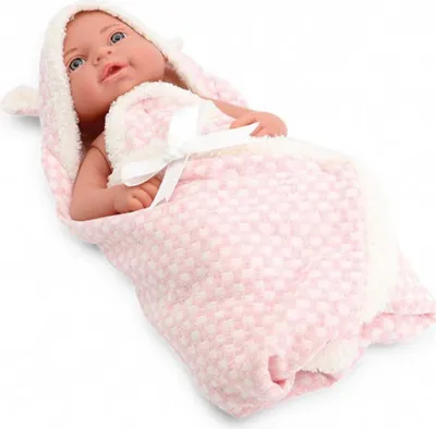 Zdjęcie produktu dla Tachan Lalka Hiszpańska Bobas 40Cm W Kocyku