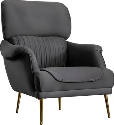 Image de Fauteuil de luxe Design moderne Meubles de salon Gris couleur Style Nouveauté