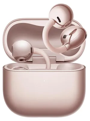 Zdjęcie produktu dla Słuchawki Bluetooth z klamrą Huawei Różowe złoto