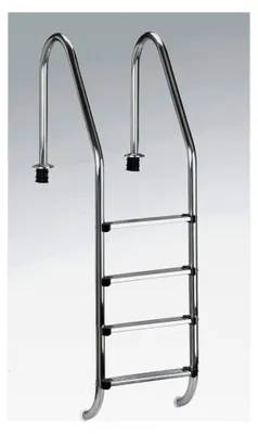 Produktbild von Edelstahlleiter für Tiefbecken mit 150 cm Höhe