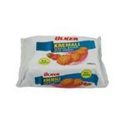 Ülker Kremalı Erdbeer-Sandwichkekse – 8er Pack – Knusprige Kekse mit fruchtiger Erdbeercreme – 488g