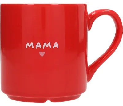 Produktbild von Lieblingsbecher Tasse Henkeltasse mit Spruch, 300 ml - Mama