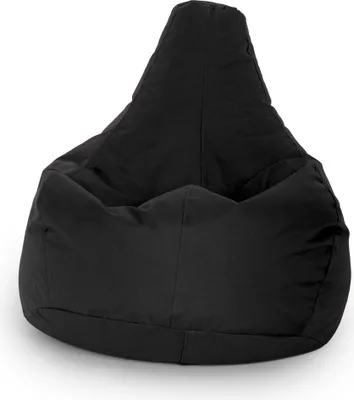 Image de Hanah Home, Damla - Noir, pouf, noir, 80 x 30 x 75 cm
