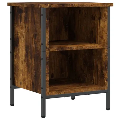 Produktbild von vidaXL Schuhregal Räuchereiche 38x35x50 cm Holzwerkstoff