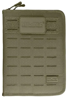 Imagen del producto de Cuaderno táctico Hextac, tamaño grande, color oliva