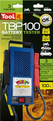 Produktbild von GYS TBP 100 Professioneller Batterietester, 6-12 V, 20-100 Ah