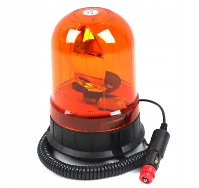 Obrázek produktu pro Výstražný H1 maják, montáž na magnet, oranžový, 55/70W, 12-24V