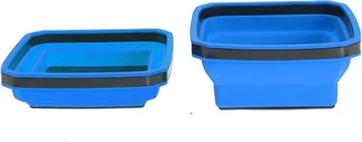 Immagine prodotto di Contenitore magnetico pieghevole, supporto magnetico, portautensili magnetico, contenitore di montaggio, contenitore per utensili, per veicoli, colore: blu