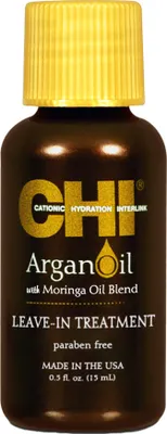 Produktbild von CHI Arganöl Leave-In Behandlung Öl für geschädigtes Haar 15 ml