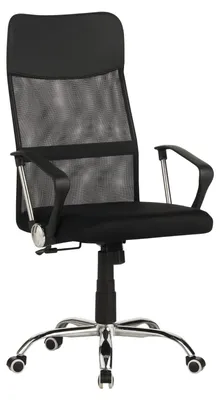 Productafbeelding van Draaibare Ergonomische Bureaustoel met Lendensteun Zwart