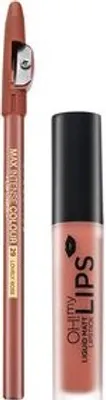 Produktbild von Eveline OH! My Velvet Lips Matt Lip Kit 08 Lovely Rose Lippenset fr einen matten Effekt 4,5 ml