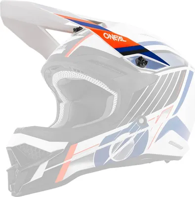Obrázek produktu pro Visor 3SRS Helmet VISION white/black/orange