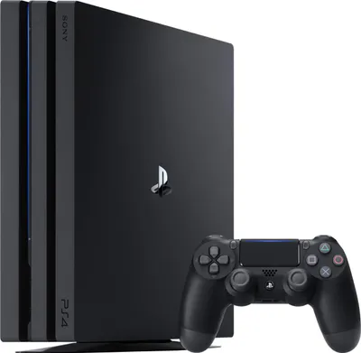 Produktbild von Sony PlayStation 4 Pro Konsole mit 1 TB - Farbe: Schwarz