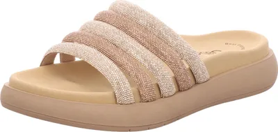 Produktbild von Gabor Fashion Damen-Pantolette Gold-Beige-Braun, Farbe:multicolor, EU Größe:42