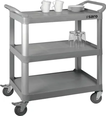 Produktbild von Saro ZENJA, Rechteckig, Grau, Kunststoff, Metall, 845 mm, 430 mm