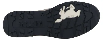 Produktbild von Mustang Herren Sneaker lässiger Urban-Look mit Reißverschluss-Detail 26M0281002, Größe:43 EU, Farbe:Grau