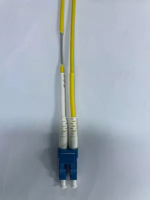 Image de helos LWL Duplex Patchkabel, LC/LC, 9/125 μm, stahlarmiert,7,5 m