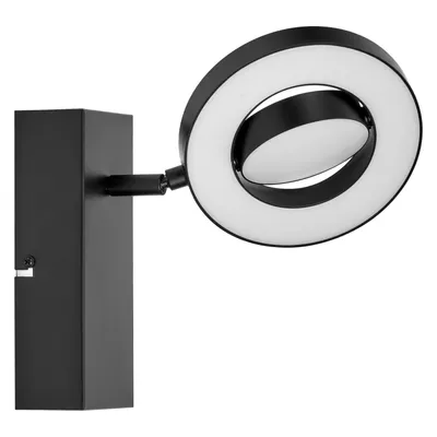 Zdjęcie produktu dla LEDVANCE DECOR SPOT SATURN, 11W, 215lm, czarny, reflektor, regulowane gowice, wszechstronny, reflektor wewntrzny, 3-stopniowa regulacja temperatury barwowej, wysokiej jakoci obudowa