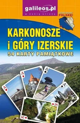 Zdjęcie produktu dla Karty pamiątkowe - Karkonosze i Góry Izerskie - Plan