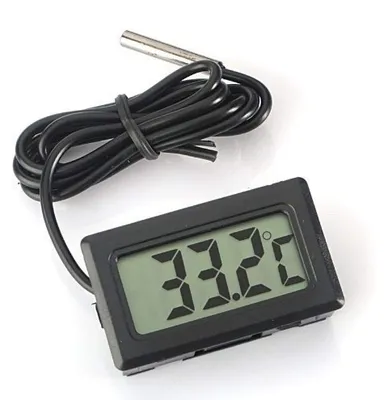 Digitales LCD-Thermometer mit wasserdichter Sonde, -50 bis 110 °C