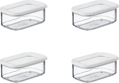 Productafbeelding van Mepal Bewaardoos Modula 425 ml - wit - 4 Pack