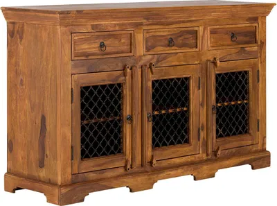 Produktbild von Sideboard Merlow 3türig Kommode aus Akazie