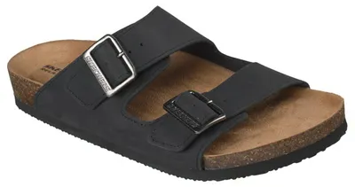 Produktbild von Skechers Herren Sandalen Relaxed Fit Aidan Westmont Leder Klettverschluss Komfortsohle 44 EU