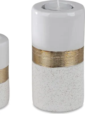 Produktbild von Teelichthalter Goldrand formano