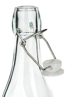 Produktbild von Flasche, Dickwandige Glasflasche mit Korken, Für hausgemachte Säfte und Liköre Yara 0,5 l