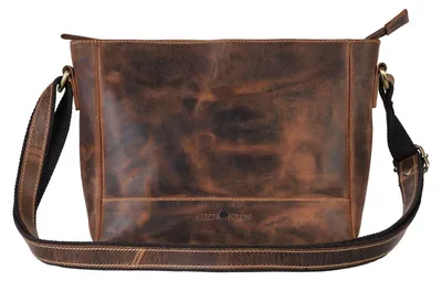Produktbild von GREENBURRY Umhängetasche Schultertasche Vintage Crossbody Bag Brown braun
