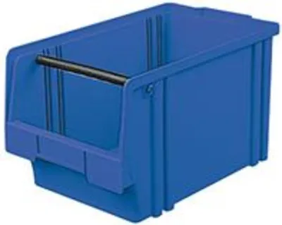 Produktbild von LA-KA-PE Sichtlagerkasten LK 2A blau 350/300x200x200 mm