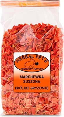 Zdjęcie produktu dla Herbal Pets - Marchewka Suszona 125g Herbal Pets