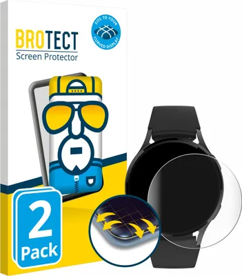 Produktbild von 2x BROTECT Fullscreen Schutzfolie für Levowatch EDGY Displayschutz Folie Fullcover Klar Transparent