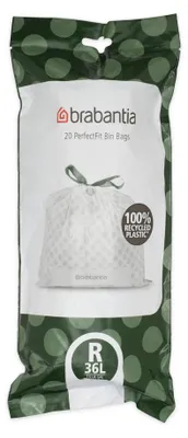 Zdjęcie produktu dla Brabantia - Worki na śmieci rozmiar R 36 L - 20 szt.