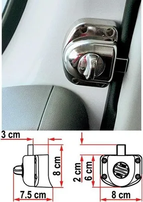 Produktbild von Fiamma Sicherheitsblock Guardian für Wohnmobile & Wohnwagen, Fiat Ducato, 2 Stück