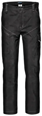 Immagine prodotto di Pantaloni da lavoro da uomo Sir Safety COOL TOUCH in twill elasticizzato con cuciture triple, taglia 56, NERO