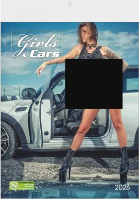 Produktbild von Erotikkalender Girls & Cars Kalender 2026 Wandkalender erotische Frauen