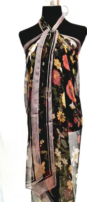 Produktbild von XXL Multifunktions Pareo Schal Wickelrock Strandtuch Wickeltuch Sarong Bademode Trägerkleid P08