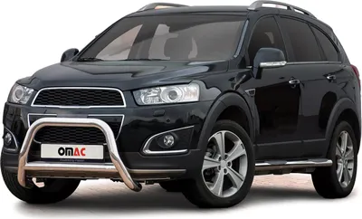 Zdjęcie produktu dla Listwa ochronna przedniego zderzaka do Chevrolet Captiva 2012-2015 stalowo-srebrna z ABE