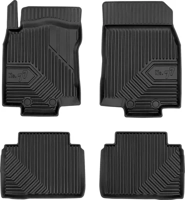 Produktbild von Fußmatten Gummimatten für Nissan X-Trail III 2017-2021 FL TPE Schwarz 4 tlg