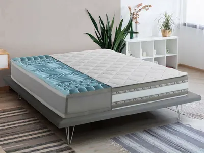 Image de Mariasole - Matelas 1,5 Place, 190x120x27 cm Blanc, Déhoussable Italy