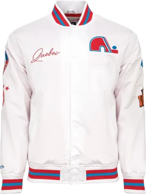Produktbild von City Lightweight Satin Jacke - Quebec Nordiques - L