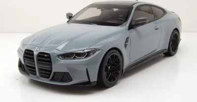 Produktbild von Minichamps 155020124 BMW M4 2020 grau metallic 1:18