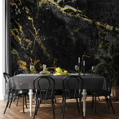 Produktbild von Vlies Fototapete - Black Elegance 250x175 cm Muster f-C-0461-a-a