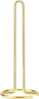 Produktbild von Edelstahl-Papierhandtuchhalter, gold, frei stehend, Küchenpapierspender